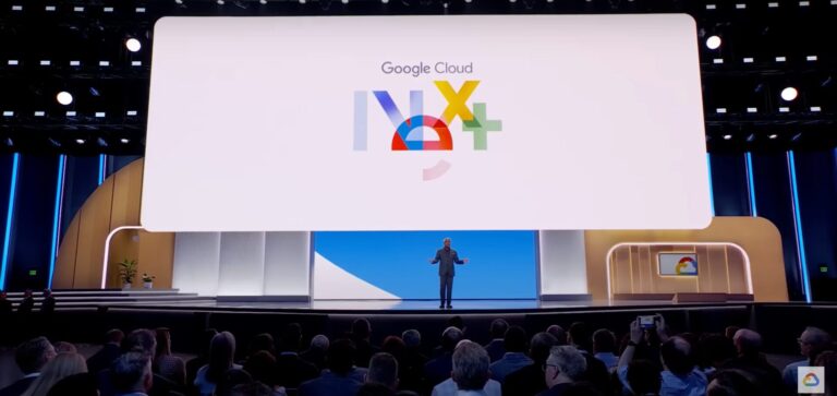 Google cloud next '24 presentation screen.
