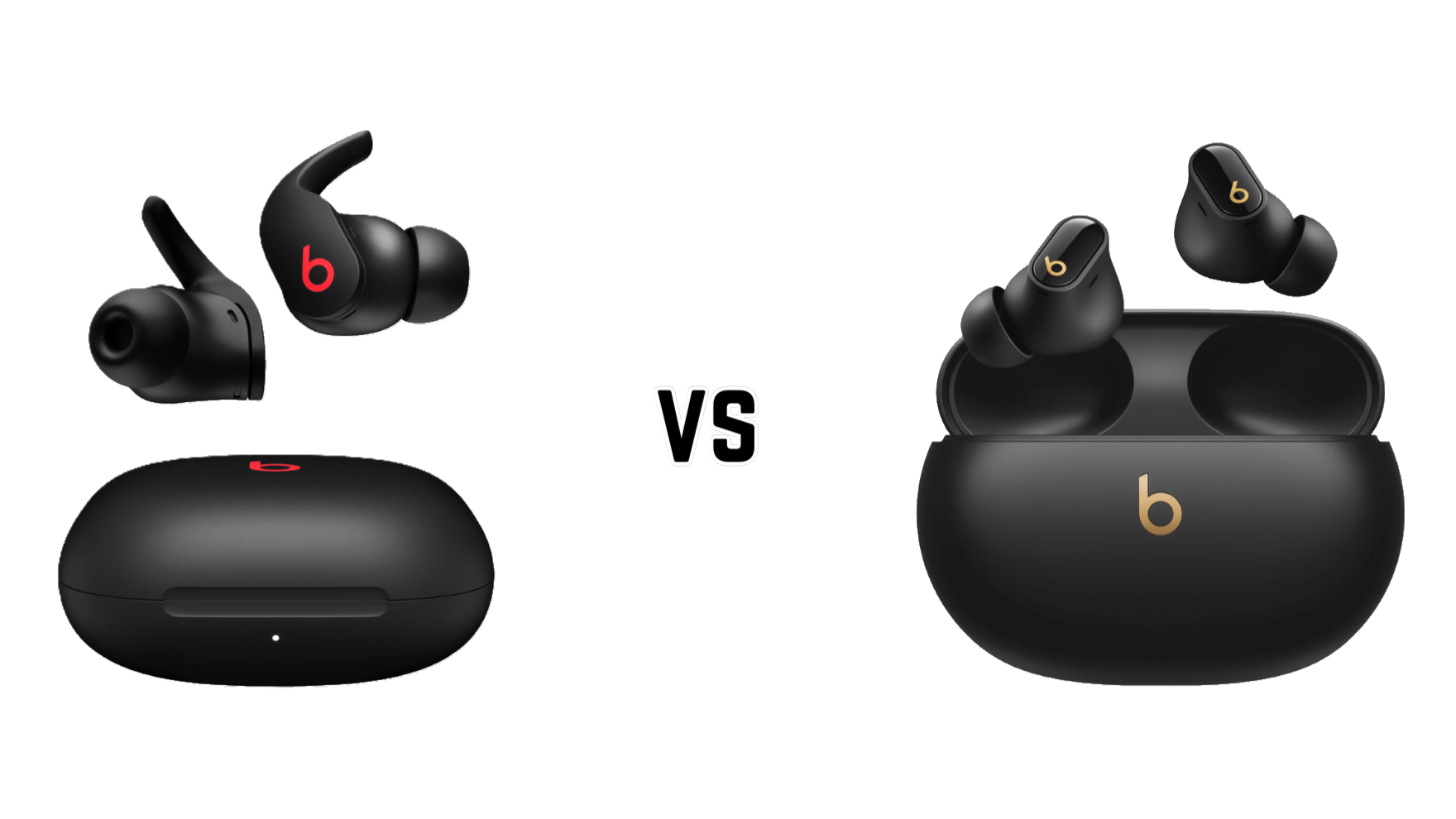 The Beats Fit Pro and the Beats Studio Buds Plus