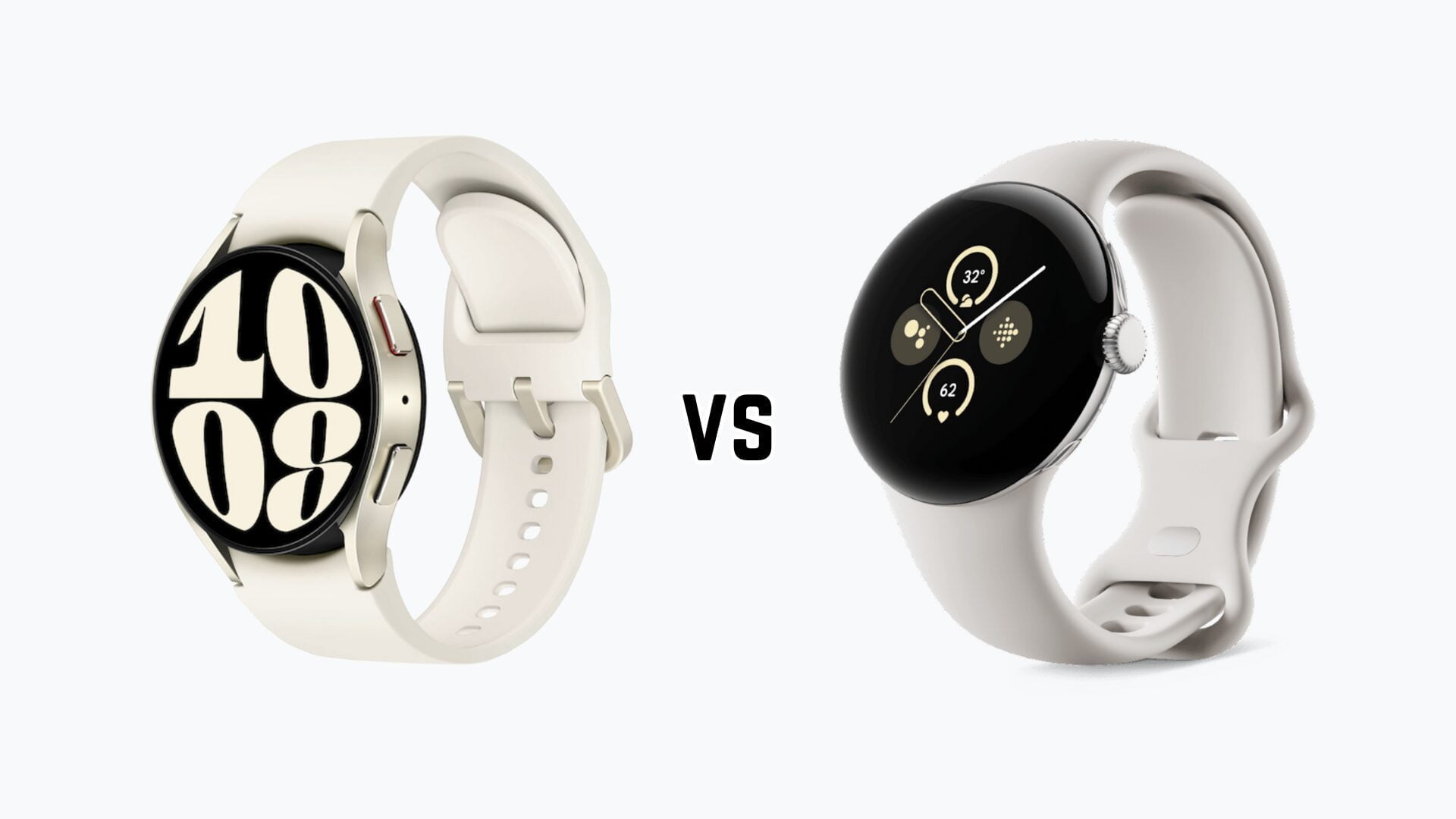 The Pixel Watch 2 and the Galaxy Watch 6