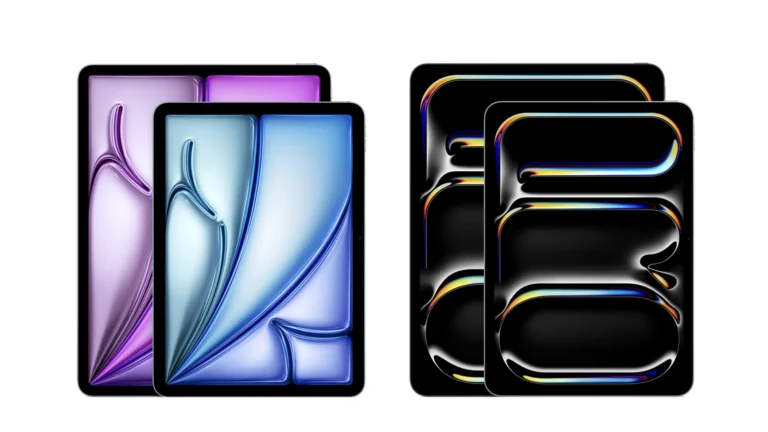 The new iPads: The iPad Air 5 and the iPad Pro 6.