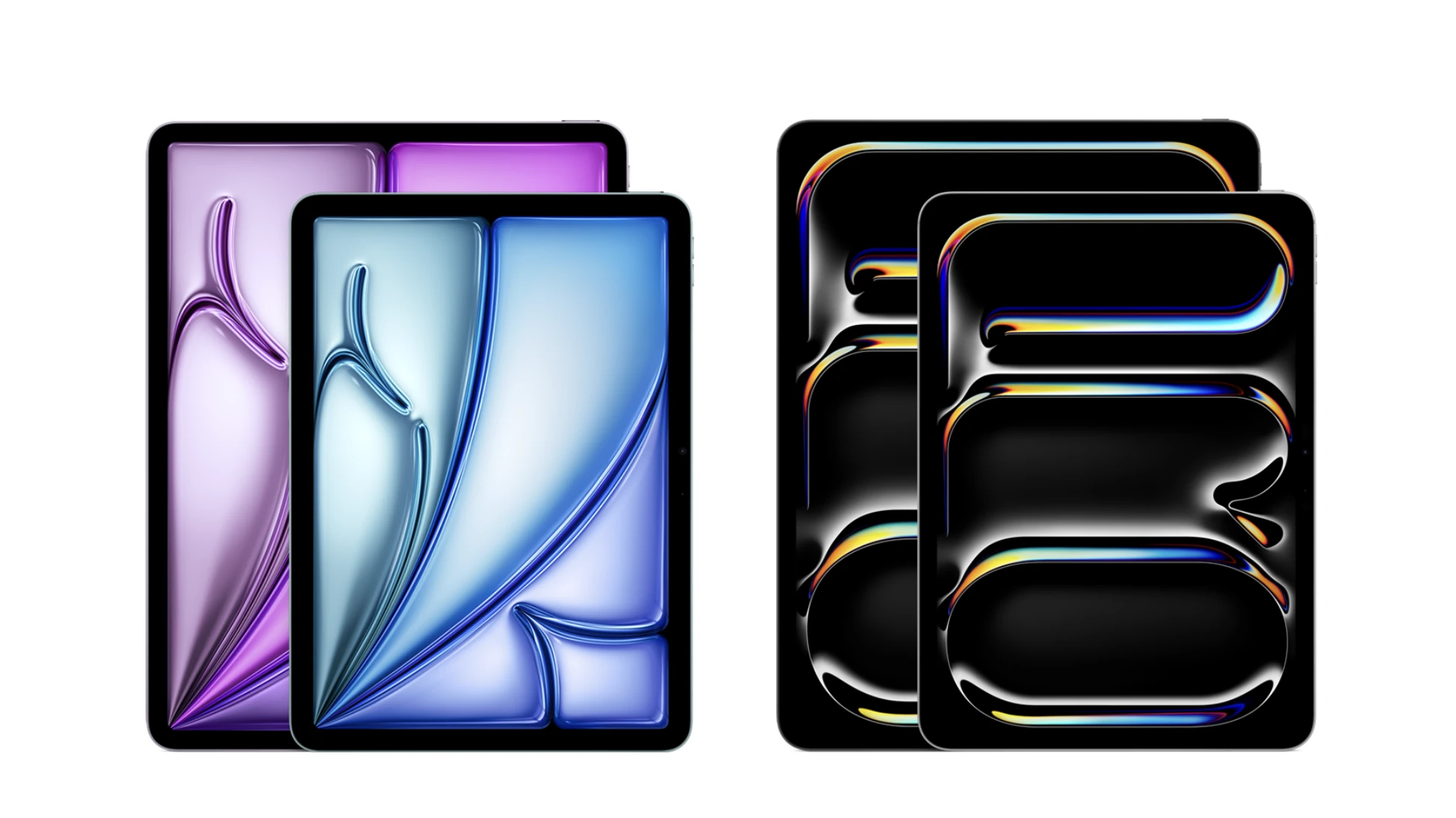 The new iPads: The iPad Air 5 and the iPad Pro 6.