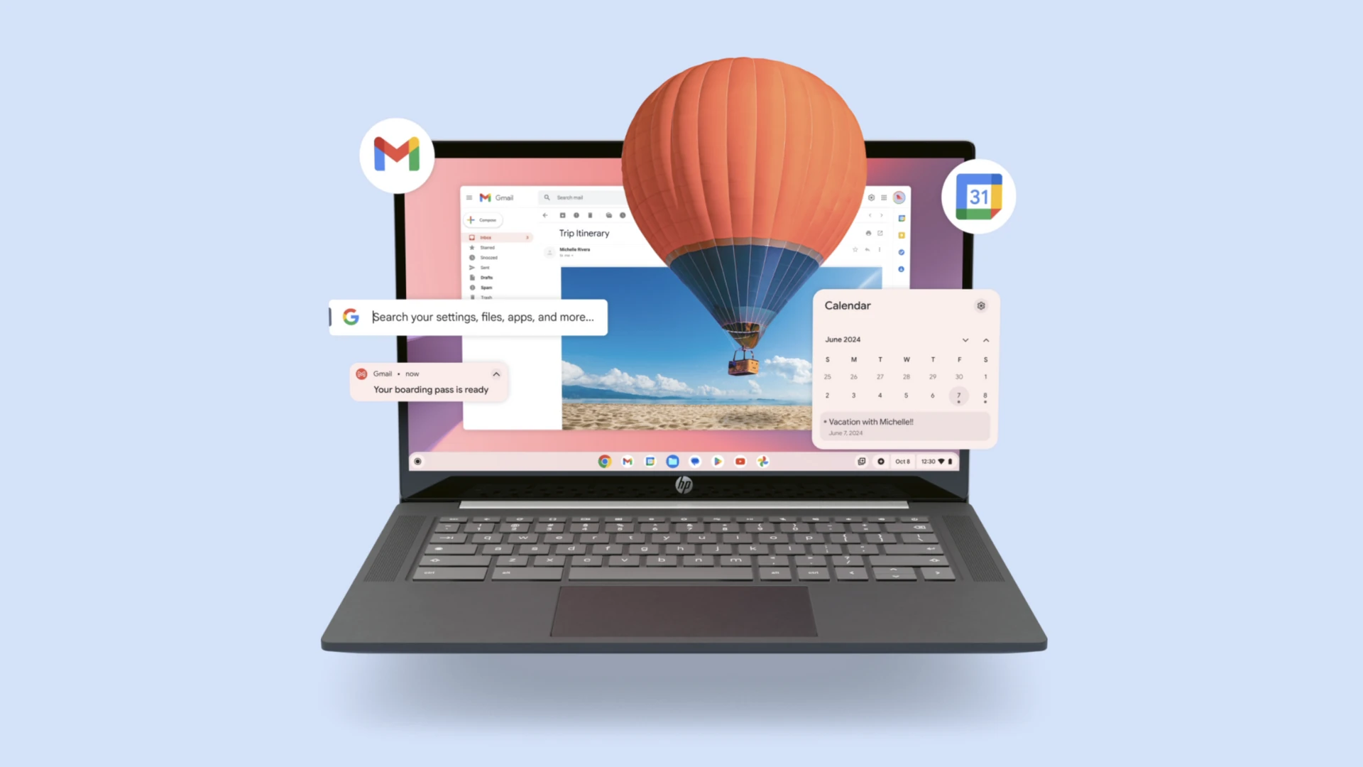 An HP Google Chromebook