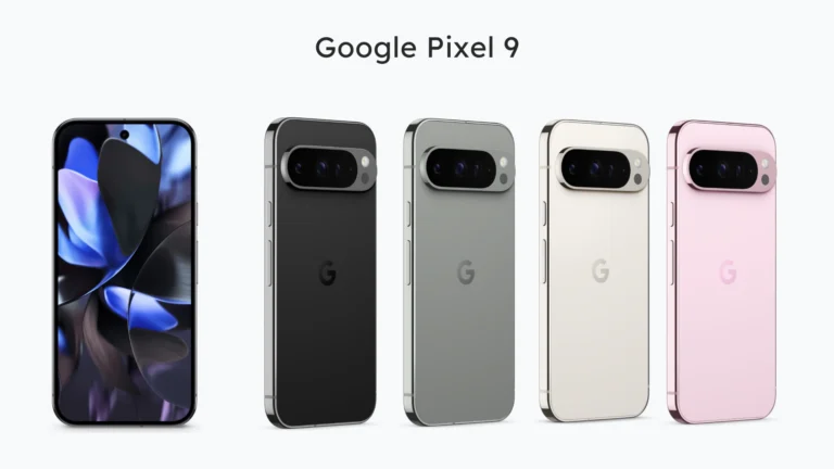 Google Pixel 9 Pro gallery of colors